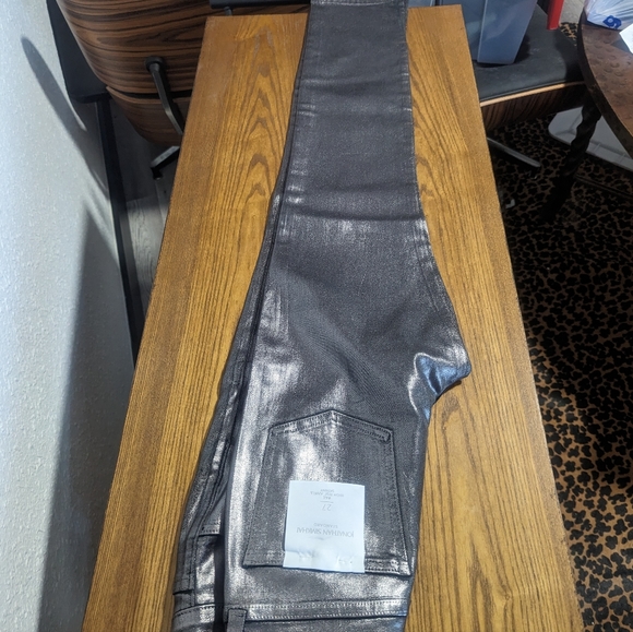 Jonathon Simkhai Metallic Coated pants - Picture 2 of 6